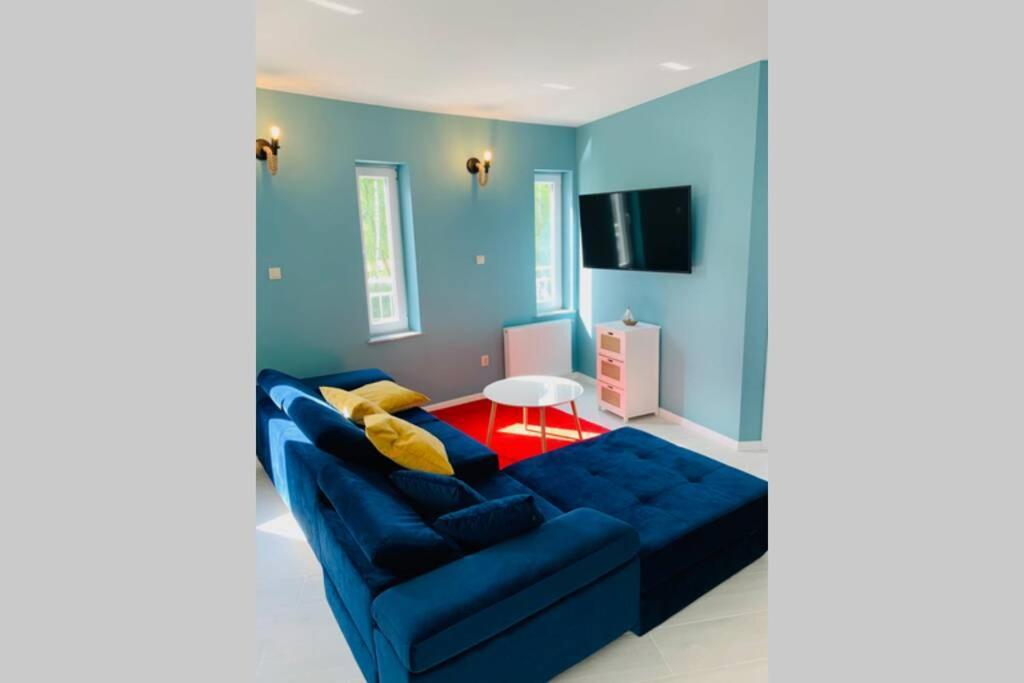 Uroczy Apartament Z Basenem I Kortem Tenisowym ポビエロボ エクステリア 写真